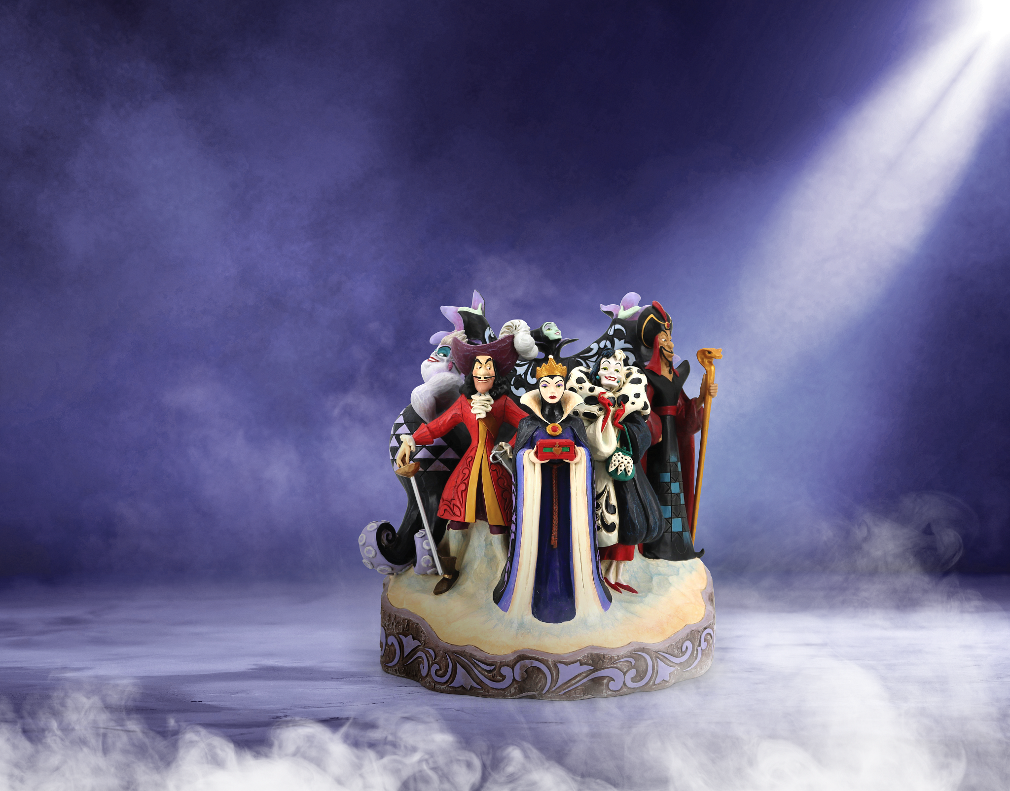 Disney Traditions Figur - Disney Bösewichte Baumstamm (Mischief, Malice and Mayhem) von Jim Shore 6010880