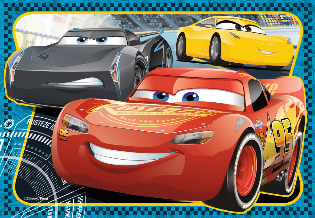 Disney Puzzles Cars "Abenteuer mit Lightning McQueen" von Ravensburger 07816