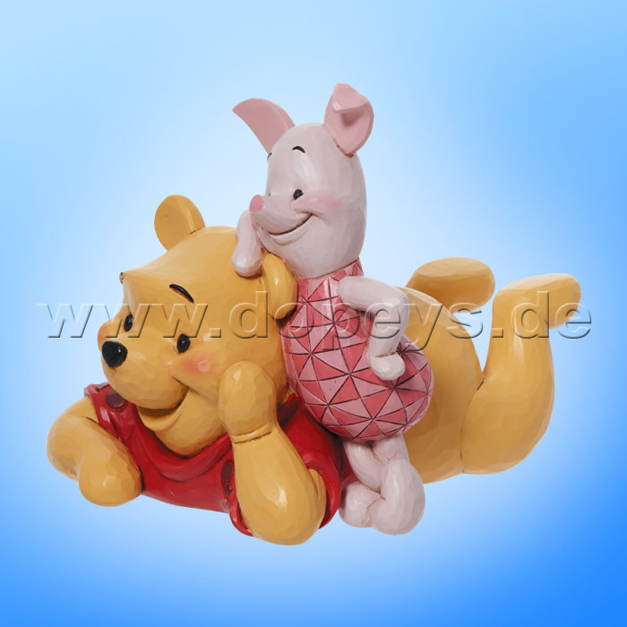Disney Traditions Figur - Winnie Puuh & Ferkel (Forever Friends) von Jim Shore 6011920