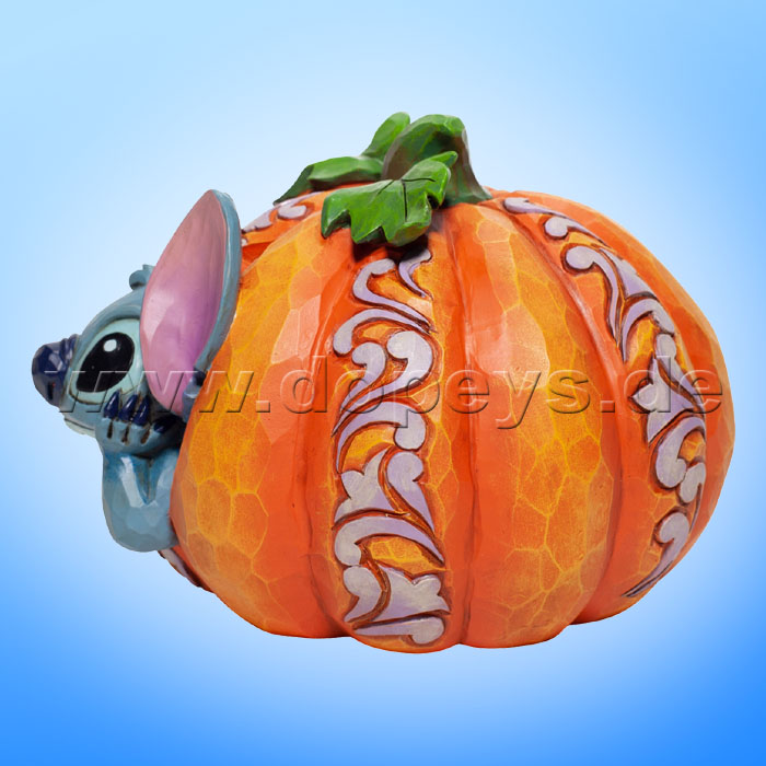 Disney Traditions - Stitch o’ Lantern (Stitch in Kürbis-Laterne) von Jim Shore 6007080