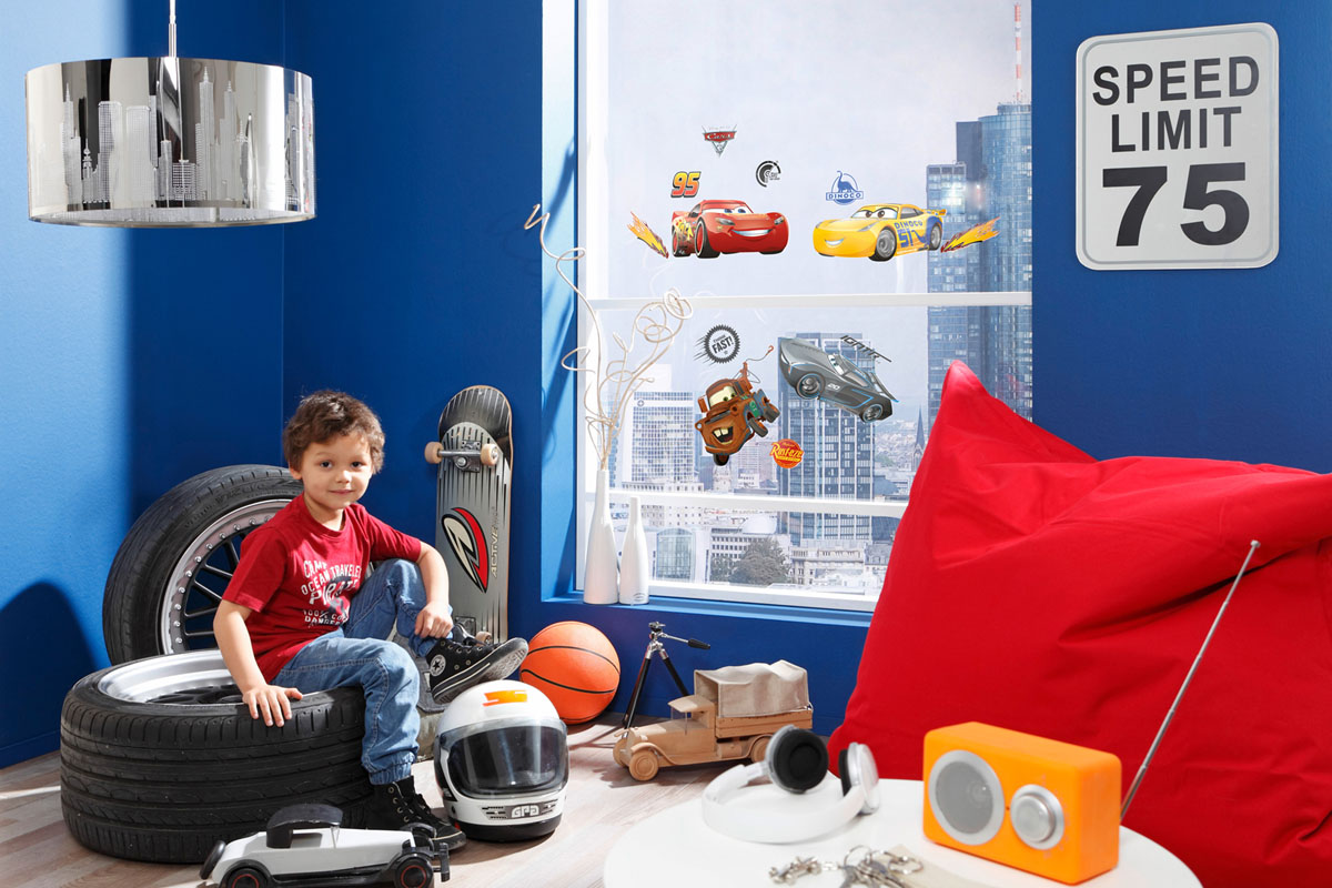 Disney Fensteraufkleber / Window-Sticker "Cars 3"