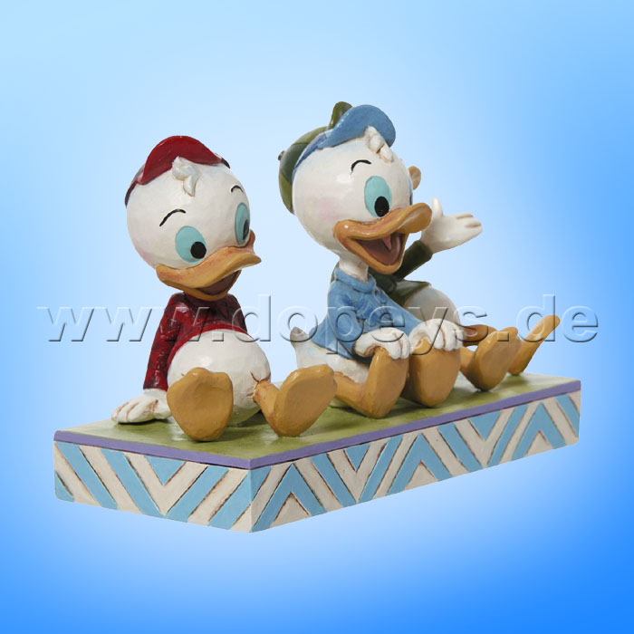 Disney Traditions Figur - Tick, Trick & Track sitzen (Terrific Trio) von Jim Shore 6011933