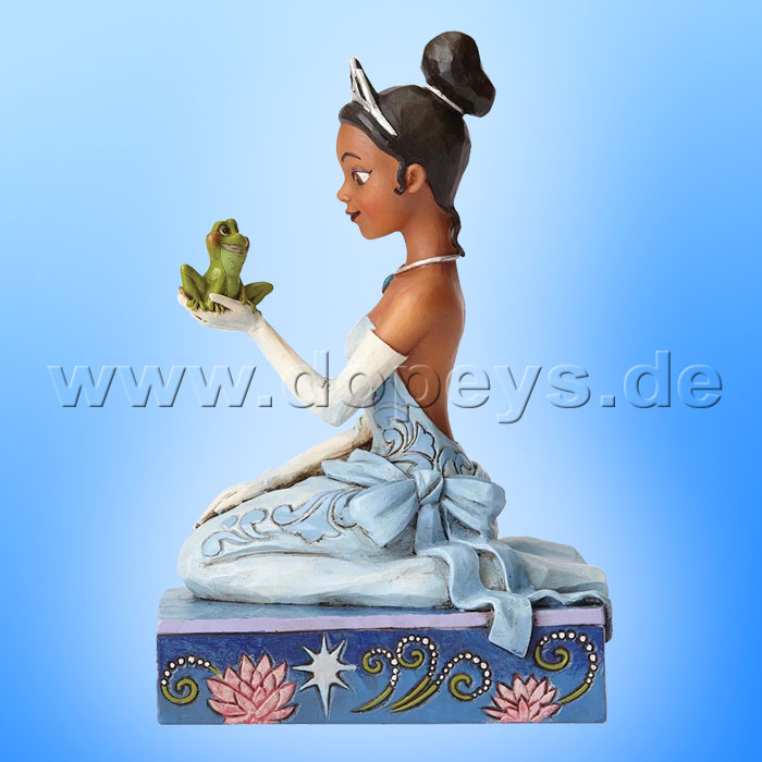 Disney Traditions / Jim Shore figurine from Enesco "Resilient and Romantic (Tiana with Frog Figurine)" 4054276.