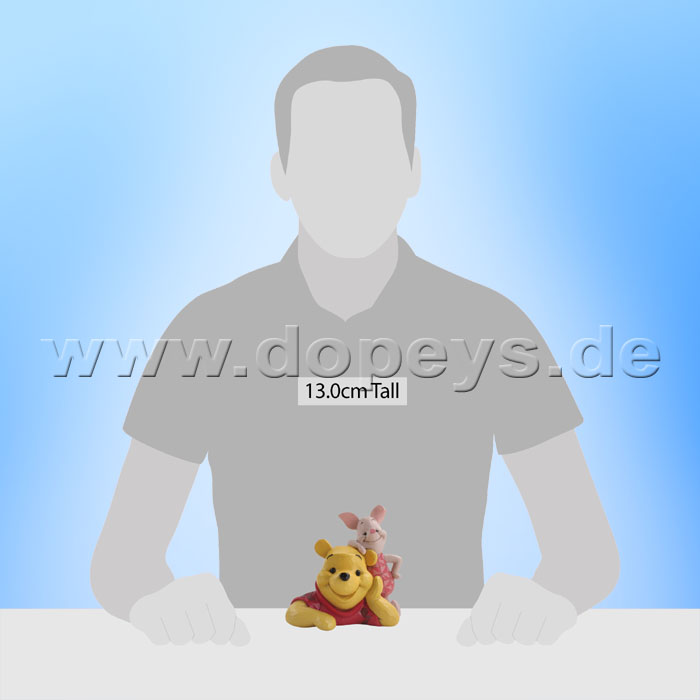 Disney Traditions Figur - Winnie Puuh & Ferkel (Forever Friends) von Jim Shore 6011920