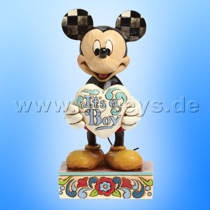 Disney Traditions / Jim Shore figurine from Enesco "It's a Boy (Mickey Mouse Figurine)" 4043663.