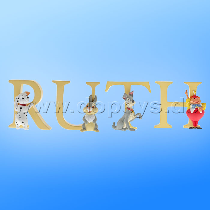 Enchanting Disney Collection - Buchstabe "R" - Rolly Figur von Enesco A29563