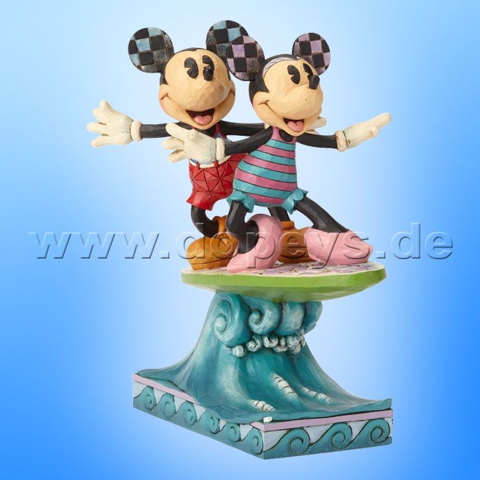 Disney Traditions - Surf's Up (Mickey & Minnie Mouse) by Jim Shore 6001275