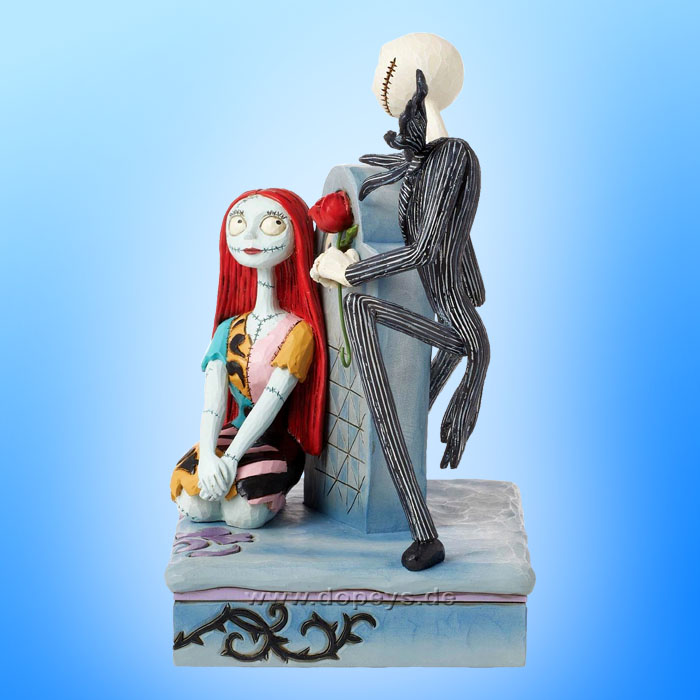 Disney Traditions Figur - Jack & Sally an einem Grabstein (A Grave Affair) von Jim Shore 6016594