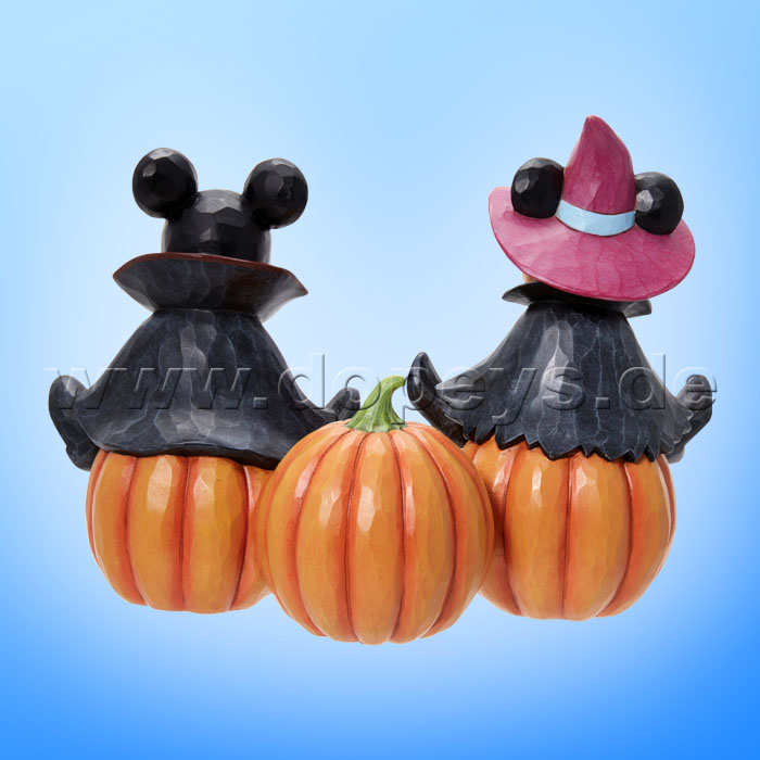Disney Traditions - Mickey and Minnie Mouse Boo Pumpkins (Cutest Pumpkins in the Patch) figurine by Jim Shore 6013052
