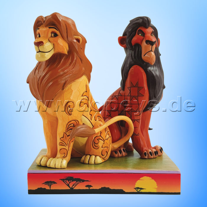 Disney Traditions - Proud and Petulant (Simba & Scar) von Jim Shore 6010093