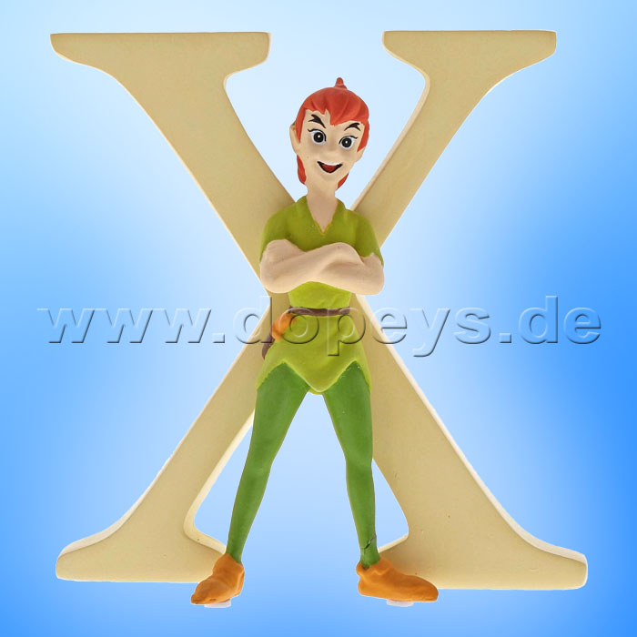 Enchanting Disney Collection - Letter "X" - Peter Pan figurine by Enesco A29569