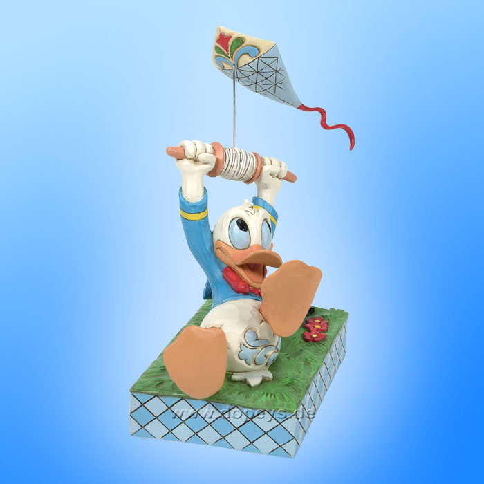 Disney Traditions Figur - Donald Duck mit Drachen (A Flying Duck) von Jim Shore 6014314