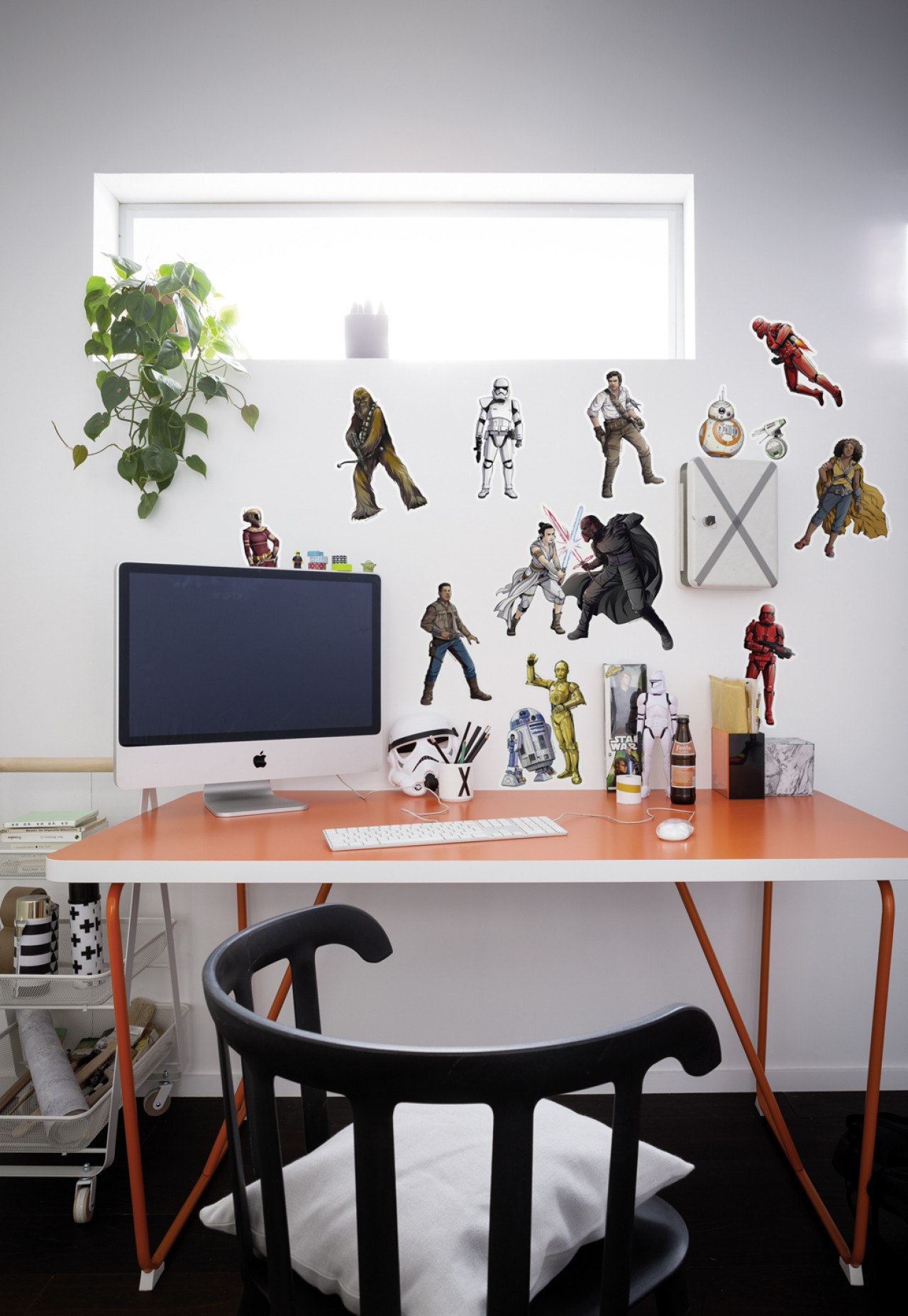 Star Wars Wandsticker / Wandaufkleber "Star Wars Heroes Villains" 50cm x 70cm