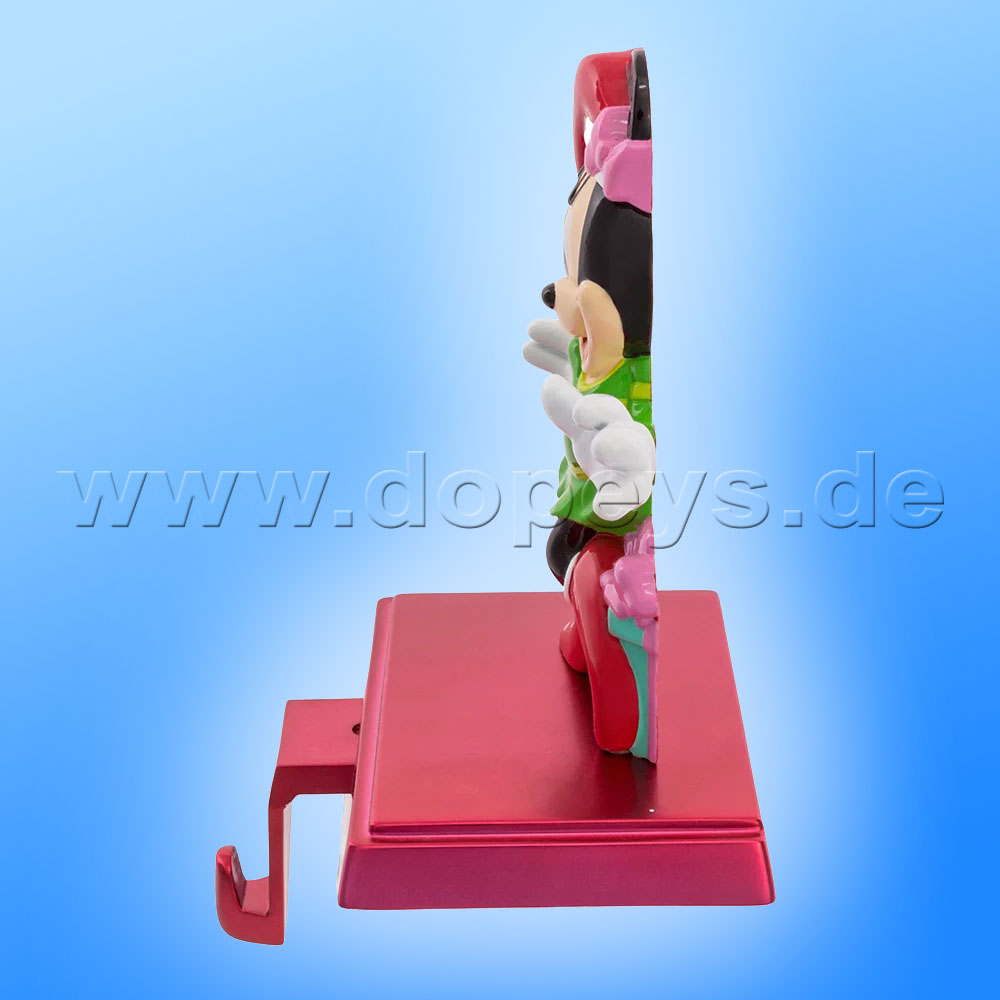 Kurt S. Adler - Disney Christmas Stocking Hanger "Minnie Mouse" With Retractable Hook DN5162