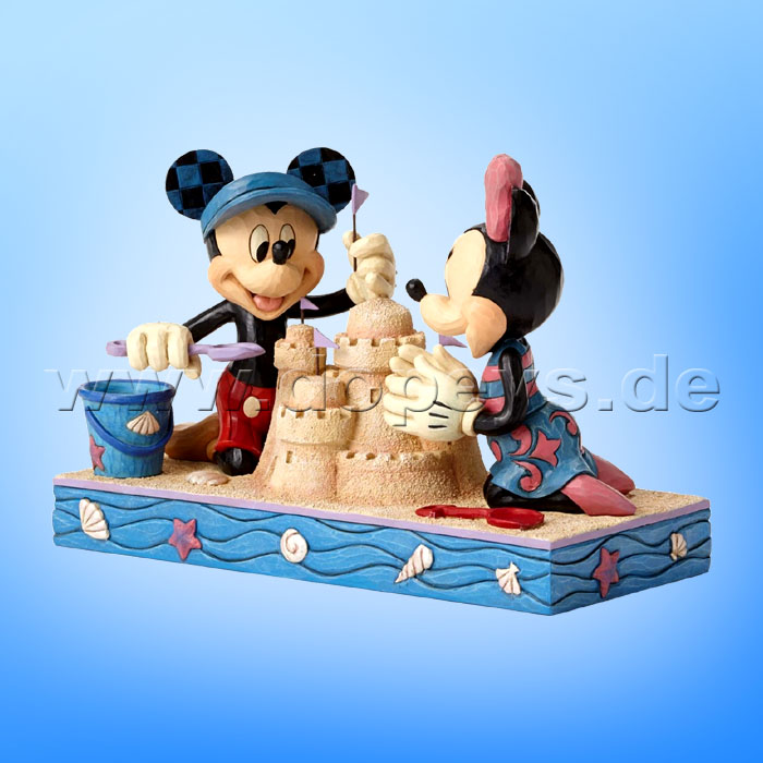 Disney Traditions / Jim Shore Figur von Enesco."Seaside Sweethearts (Mickey & Minnie Maus)" 4050413.