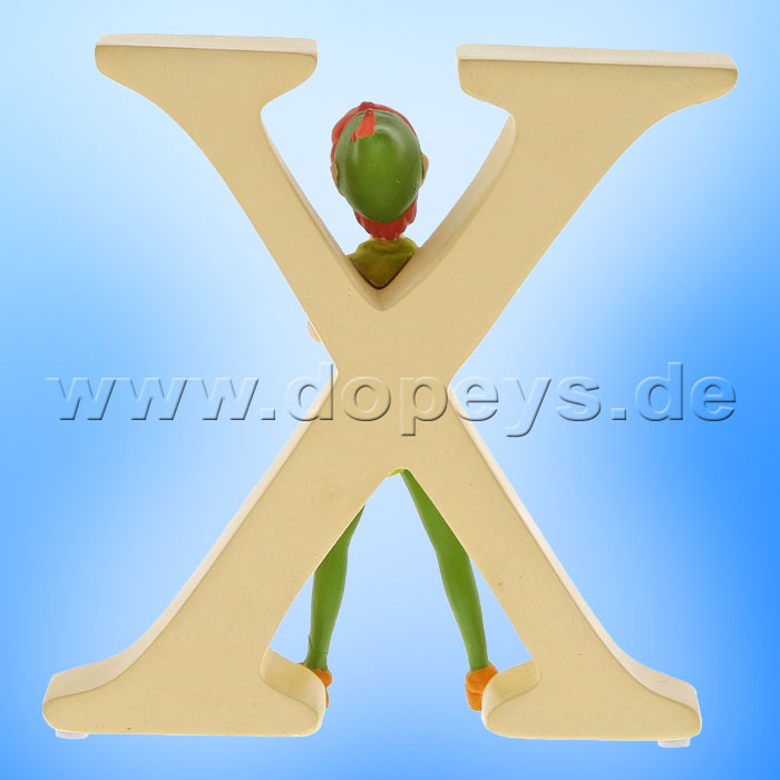 Enchanting Disney Collection - Letter "X" - Peter Pan figurine by Enesco A29569