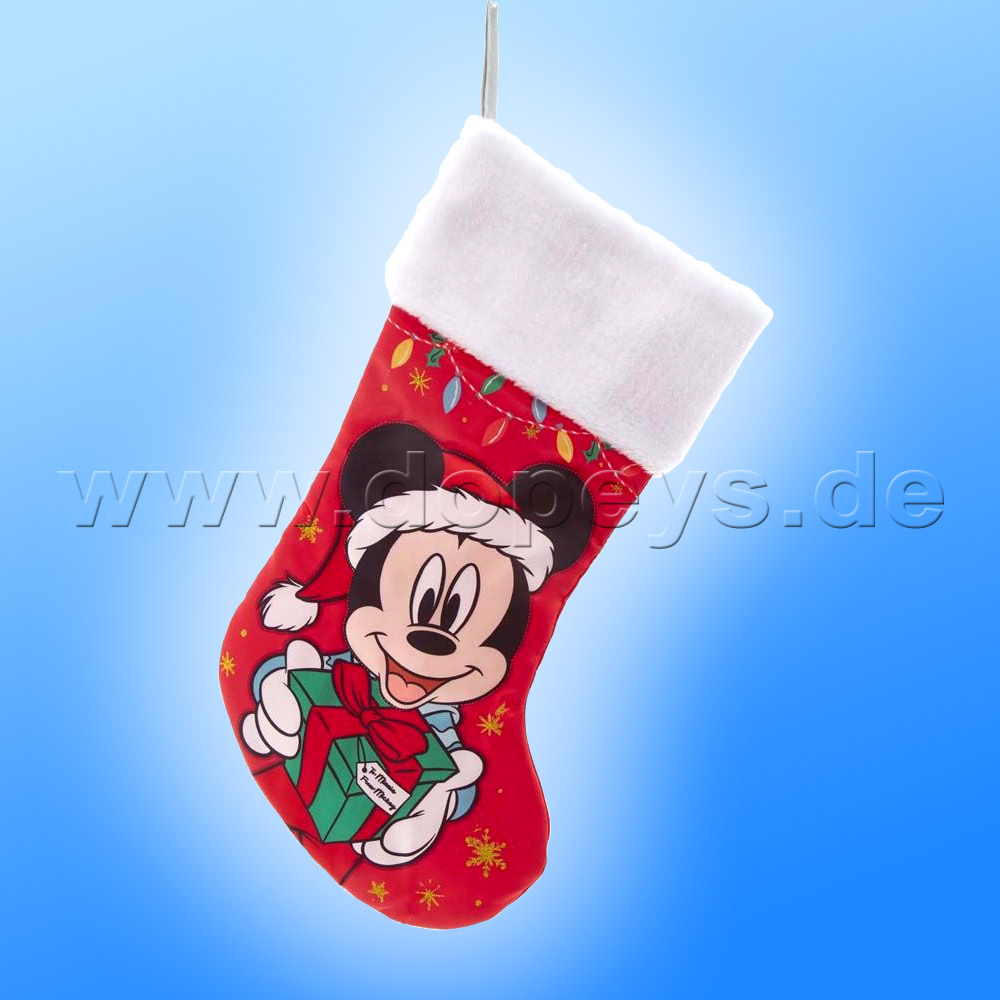 Kurt S. Adler - Disney Christmas Stocking "Mickey With Present" DN7205