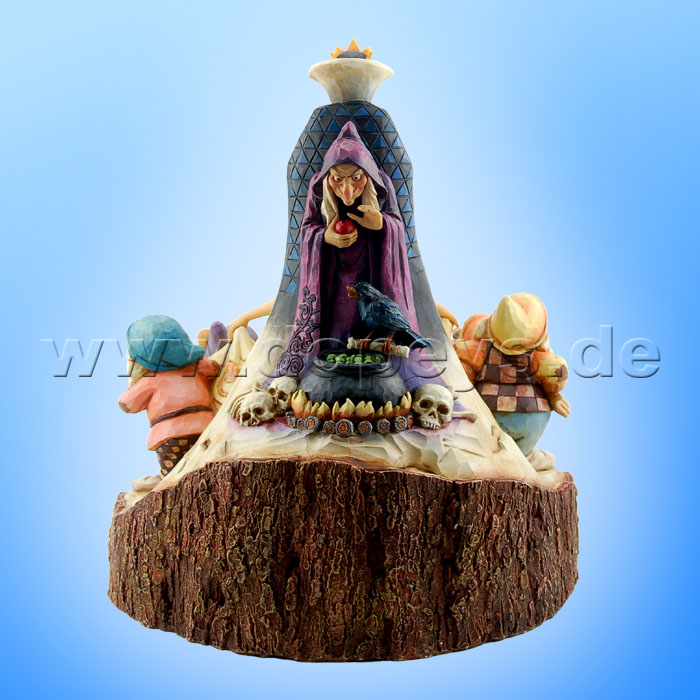 Disney Traditions / Jim Shore figurine from Enesco "The One That Started Them All (Snow White And The Seven Dwarfs Carved By Heart)" 4023573.