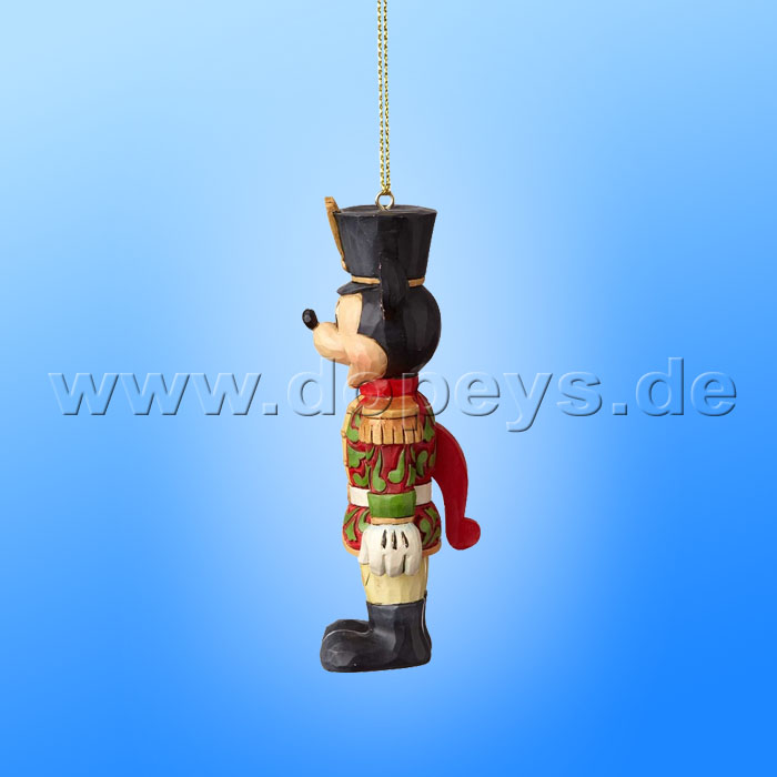 Disney Traditions / Jim Shore Figur von Enesco. "Mickey Maus Nussknacker Ornament Baumanhänger" A29381