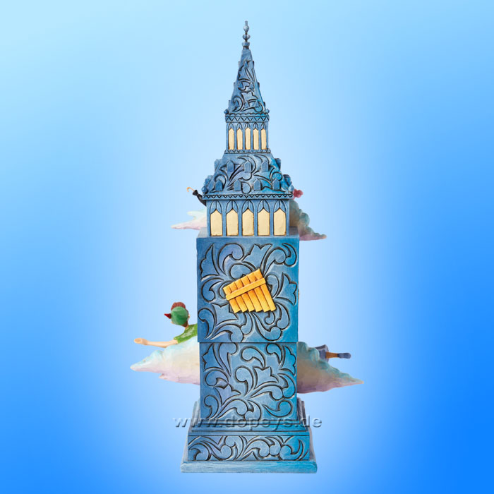Disney Traditions Figur - Peter Pan Turmuhr (Time to Find Neverland) von Jim Shore 6015025