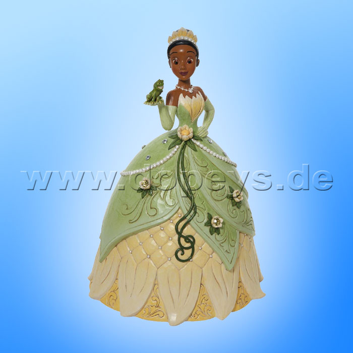Disney Traditions Figur - Tiana Deluxe (Just One Kiss) von Jim Shore 6011921