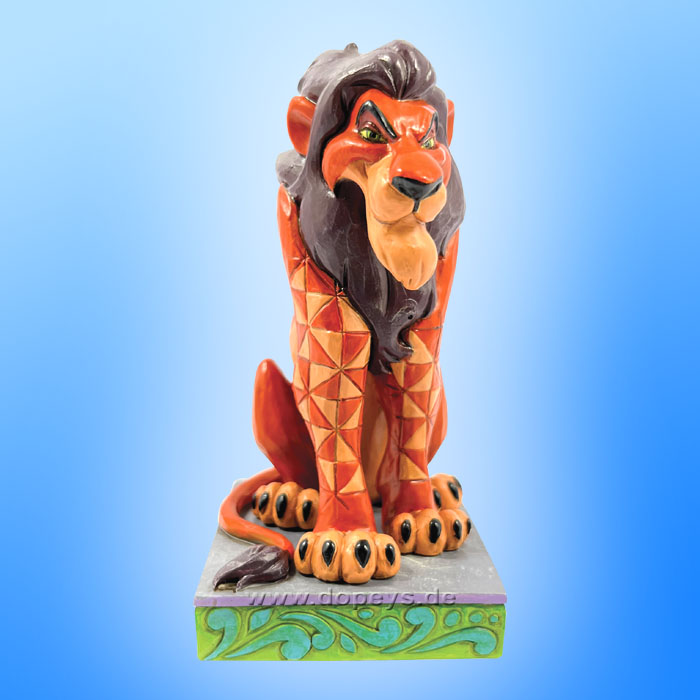 Disney Traditions Figur - Scar Personality Pose (Unfit Ruler) von Jim Shore 6014328