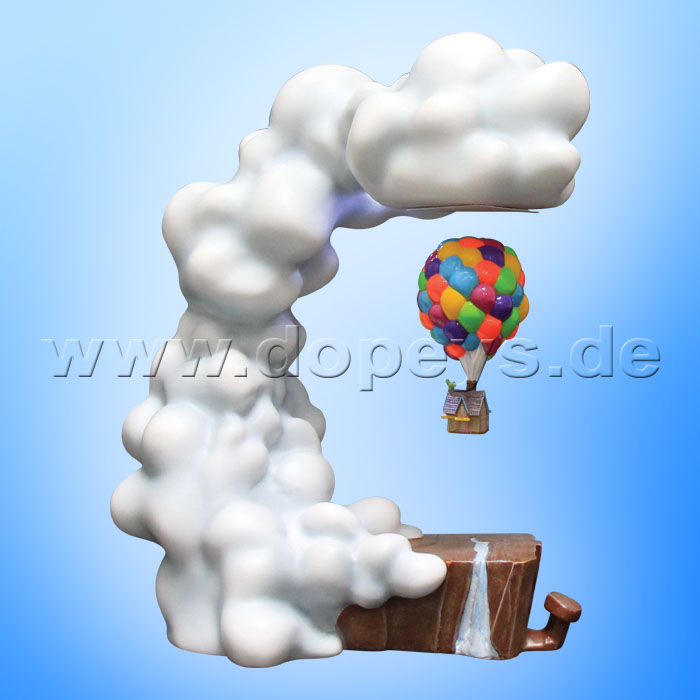 Disney Grand Jester Studios - Pixar Oben Luftballon Haus Figur mit Magnetschwebetechnik A30537