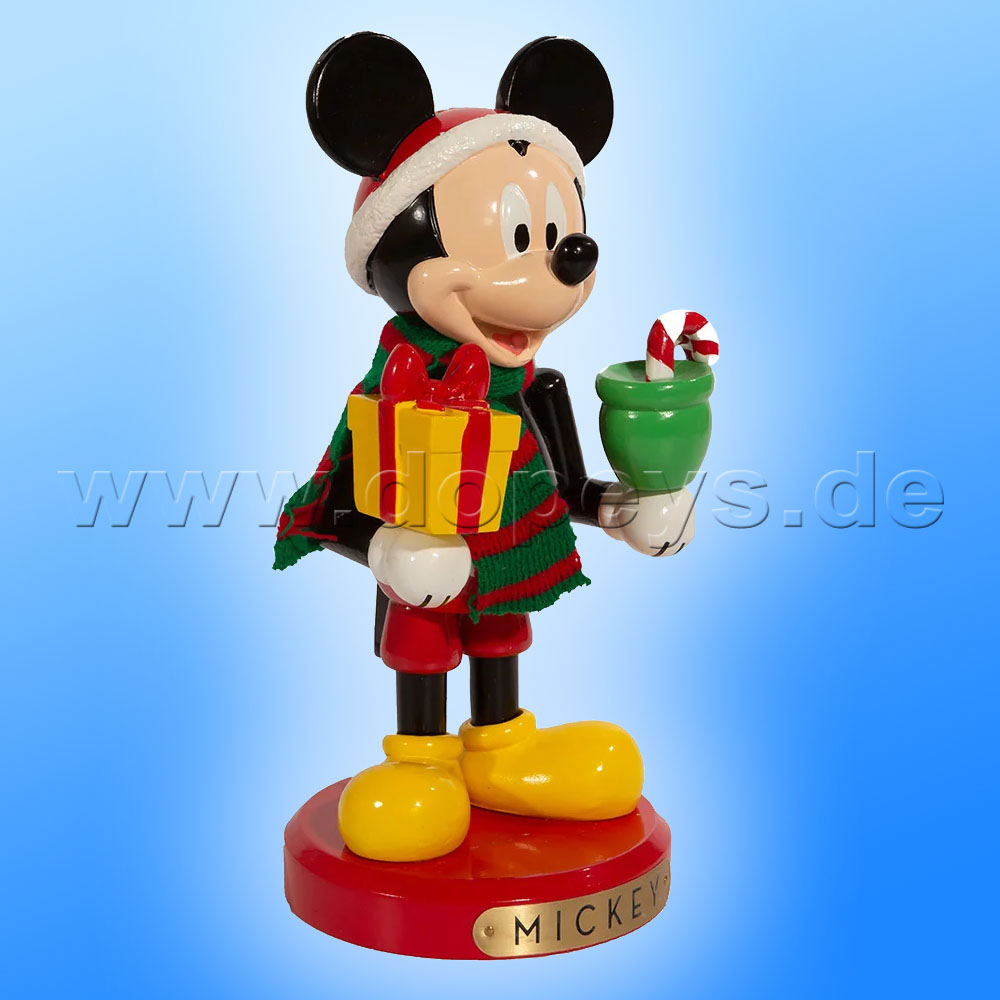 Kurt S. Adler - Disney Nutcracker "Mickey Mouse" With Present DN6211L