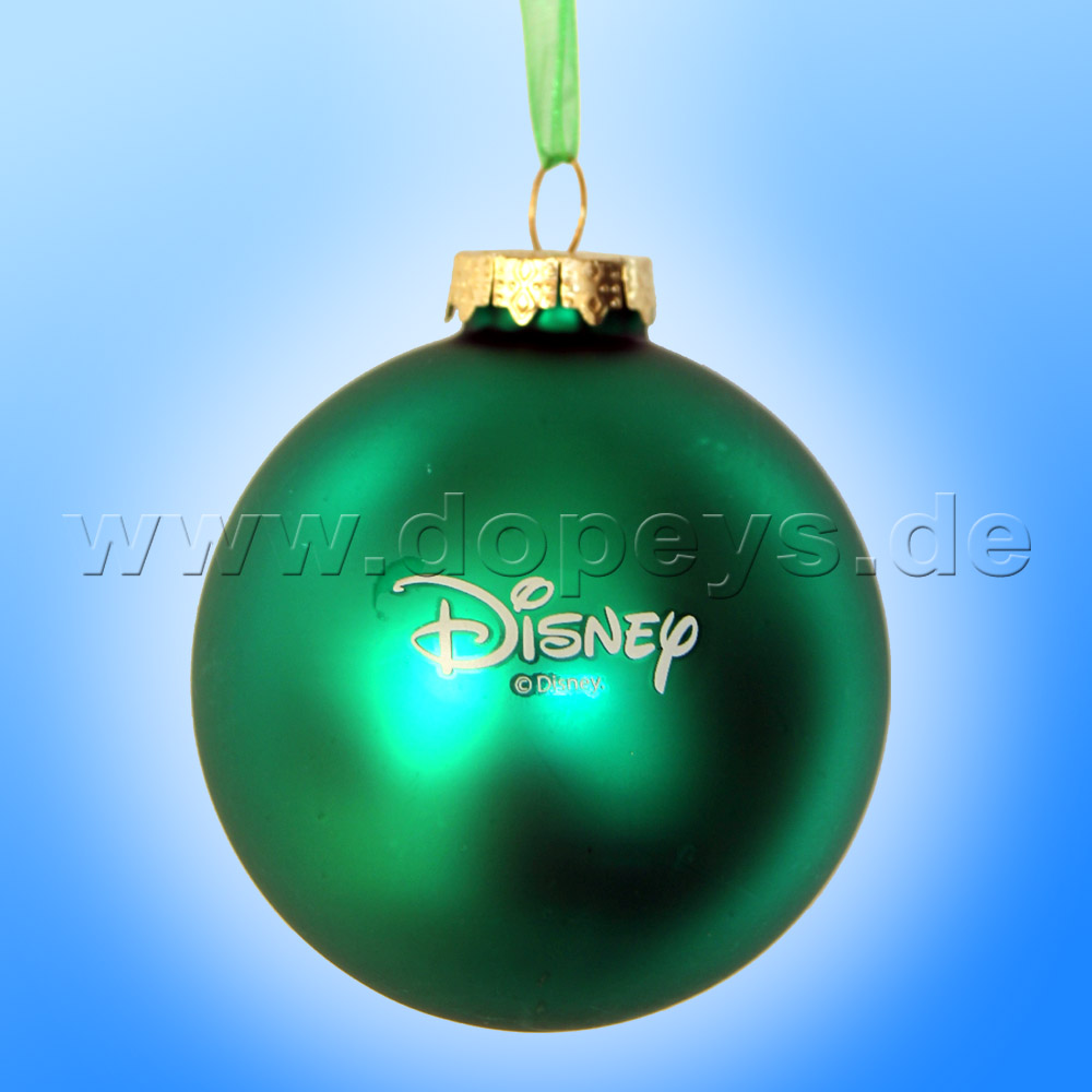 Kurt S. Adler - "Santa Minnie Mouse" Disney Christmas Bauble green DN02005-D