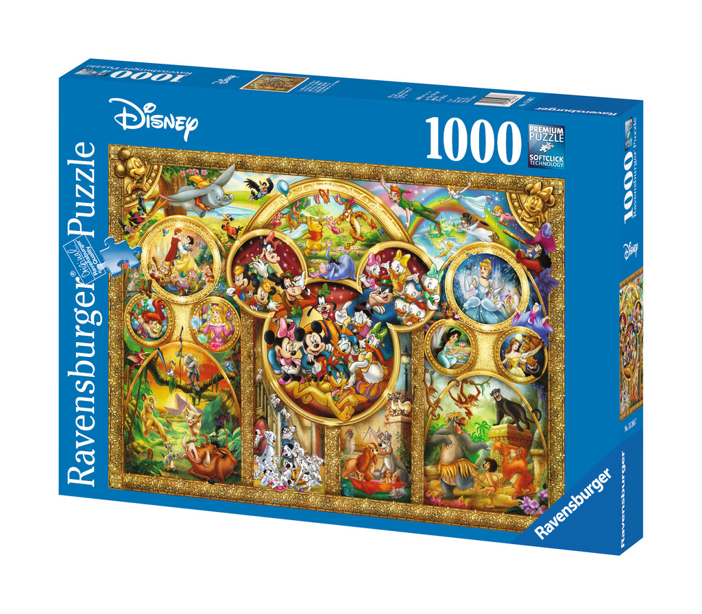 Disney Puzzle "Die schönsten Disney Themen" von Ravensburger 15266