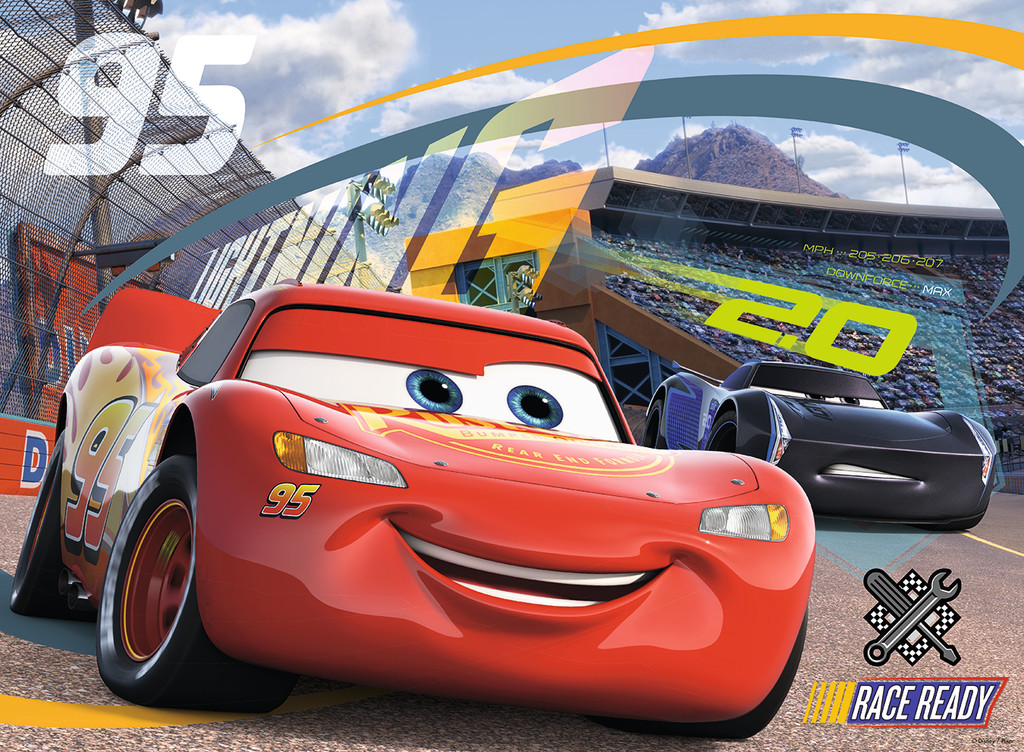 Disney Puzzle Cars "Rasantes Rennen" von Ravensburger 10047