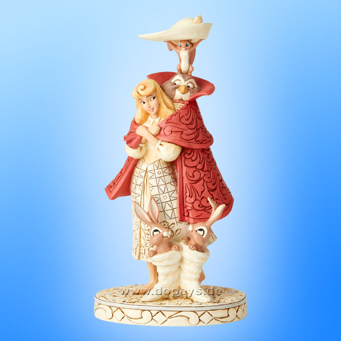 Playful Pantomime (Aurora als Dornröschen White Woodland) Figur von Disney Traditions / Jim Shore - Enesco 6002337