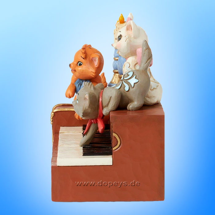 Disney Traditions Figur - Aristocats Kätzchen am Klavier (Paws at Play) von Jim Shore 6016349