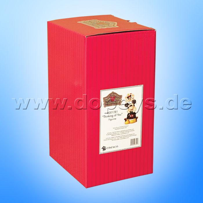 Thinking Of You (Mickey mit Liebesgedanken) Figur von Disney Traditions / Jim Shore - Enesco 6001281