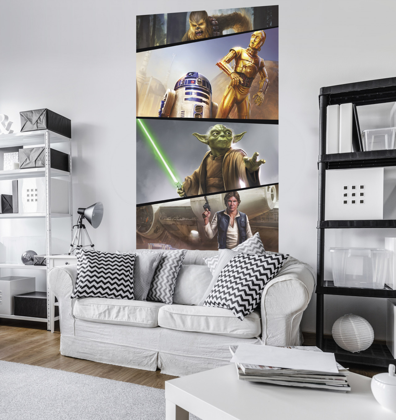 Star Wars Vlies Fototapete "Star Wars Moments Rebels" 1,20m x 2,00m