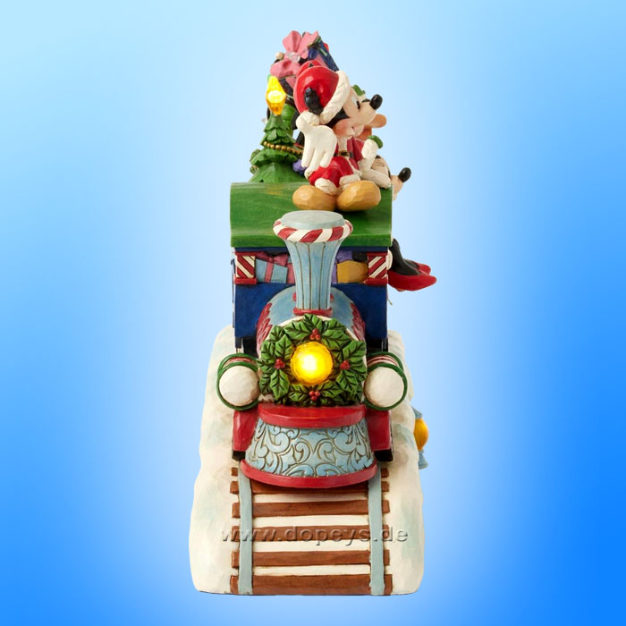 Disney Traditions - Mickey & Friends LED Musical Train (Christmas Cheer on Track) figurine by Jim Shore 6014996