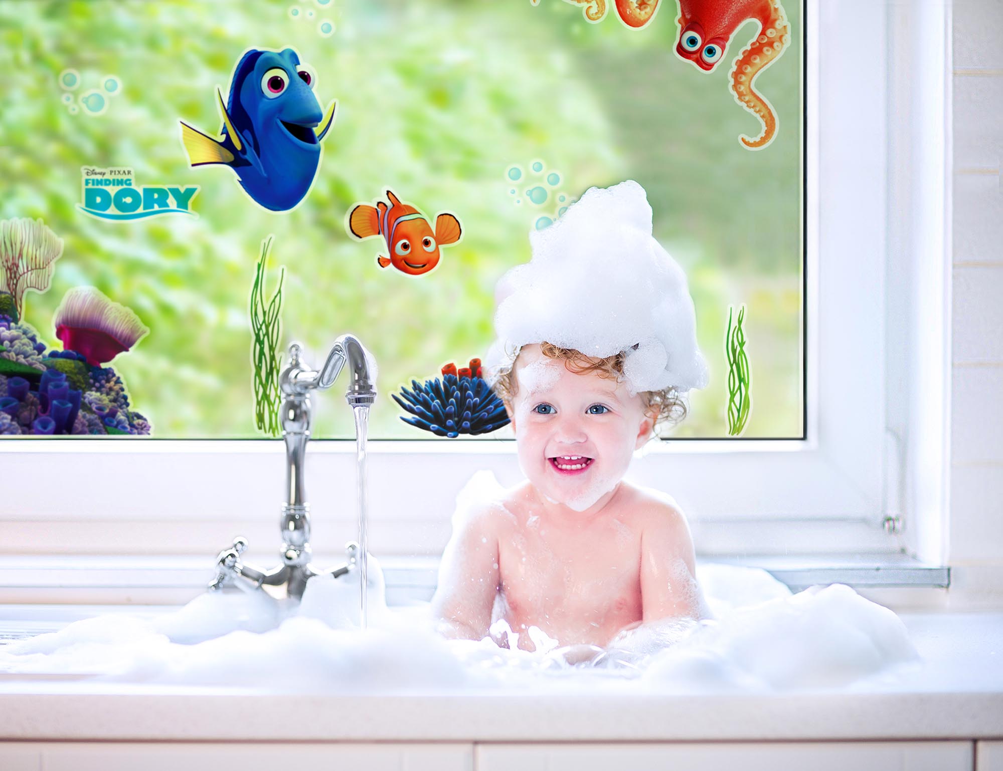 Disney Fensteraufkleber / Window-Sticker "Findet Dorie"