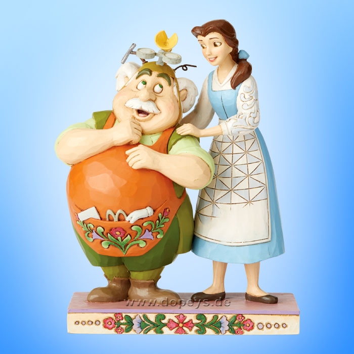 Disney Traditions - Devoted Daughter (Belle & Maurice) by Jim Shore 6002806