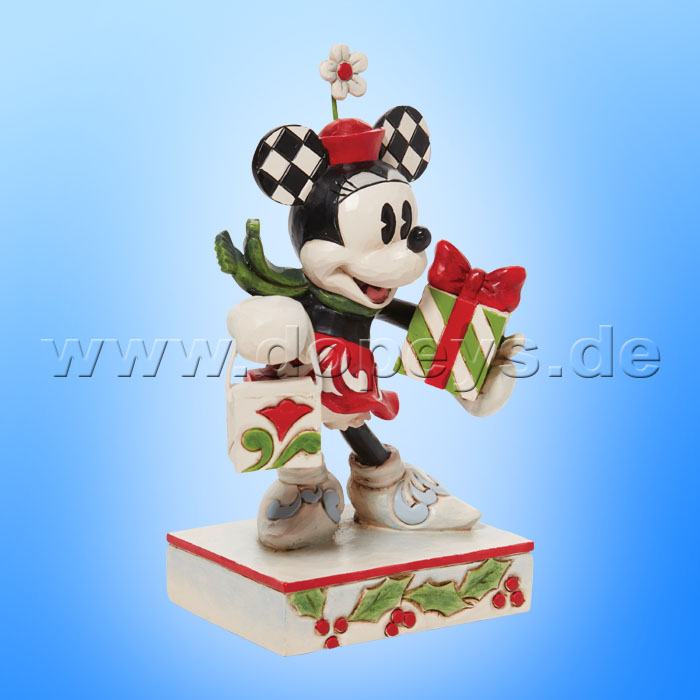 Disney Traditions - Holiday Glamour (Minie with Bag and Present) figurine by Jim Shore 6010870