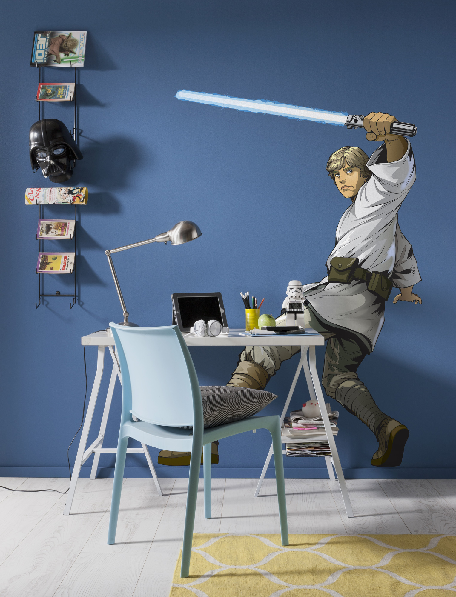 Star Wars Vlies Fototapete selbstklebend "Star Wars XXL Luke Skywalker" 127cm x 200cm
