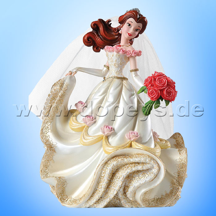 Disney Showcase Collection from Enesco "Belle Wedding Figurine" 4045444 Haute Couture