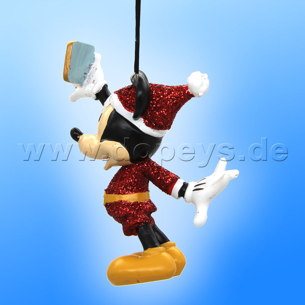 Kurt S. Adler - Disney "Festive Selfie" Mickey with Smartphone Hanging Ornament DN37057