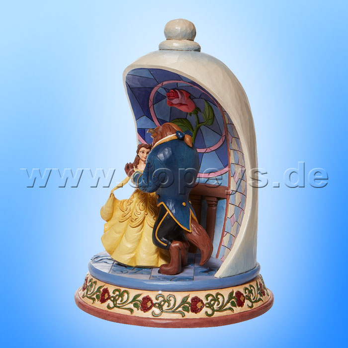 Disney Traditions - Enchanted Love (Die Schöne und das Biest in der Rosenglocke) von Jim Shore 6008995