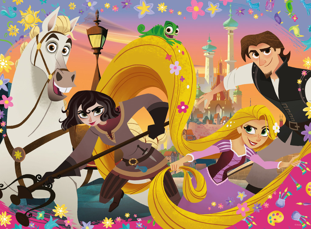 Disney Puzzle Rapunzel "Rapunzels neue Abenteuer" von Ravensburger 10750