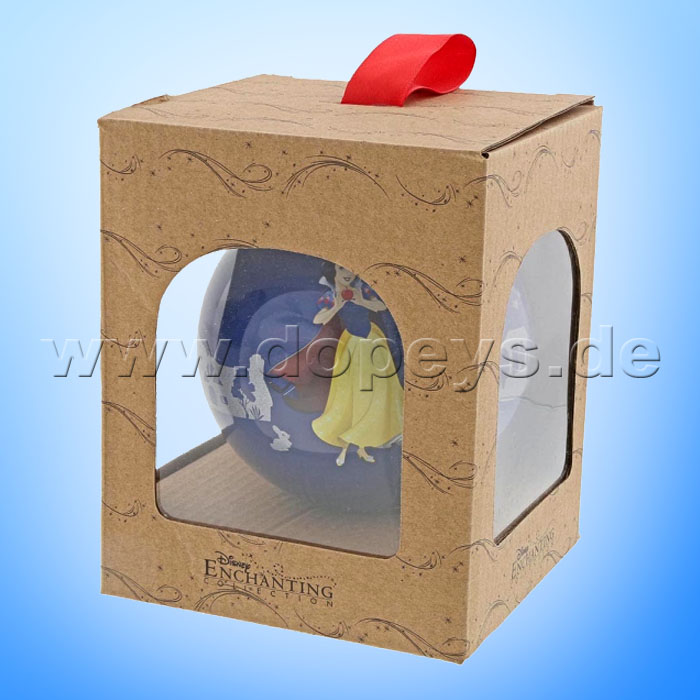Disney Enchanting Collection - Schneewittchen und die 7 Zwerge Weihnachtskugel / Glaskugel "The Little Princess" A29682