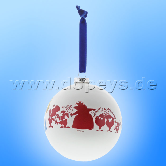 Disney Enchanting Collection - We're All Mad Here (Alice im Wunderland Weihnachtsbaumkugel / Glaskugel) A29679