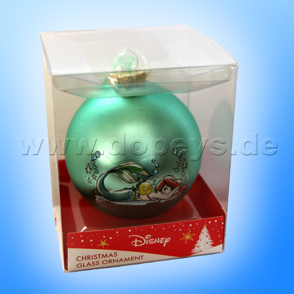 Kurt S. Adler - Princess "Ariel" Christmas Bauble green DN01005-C
