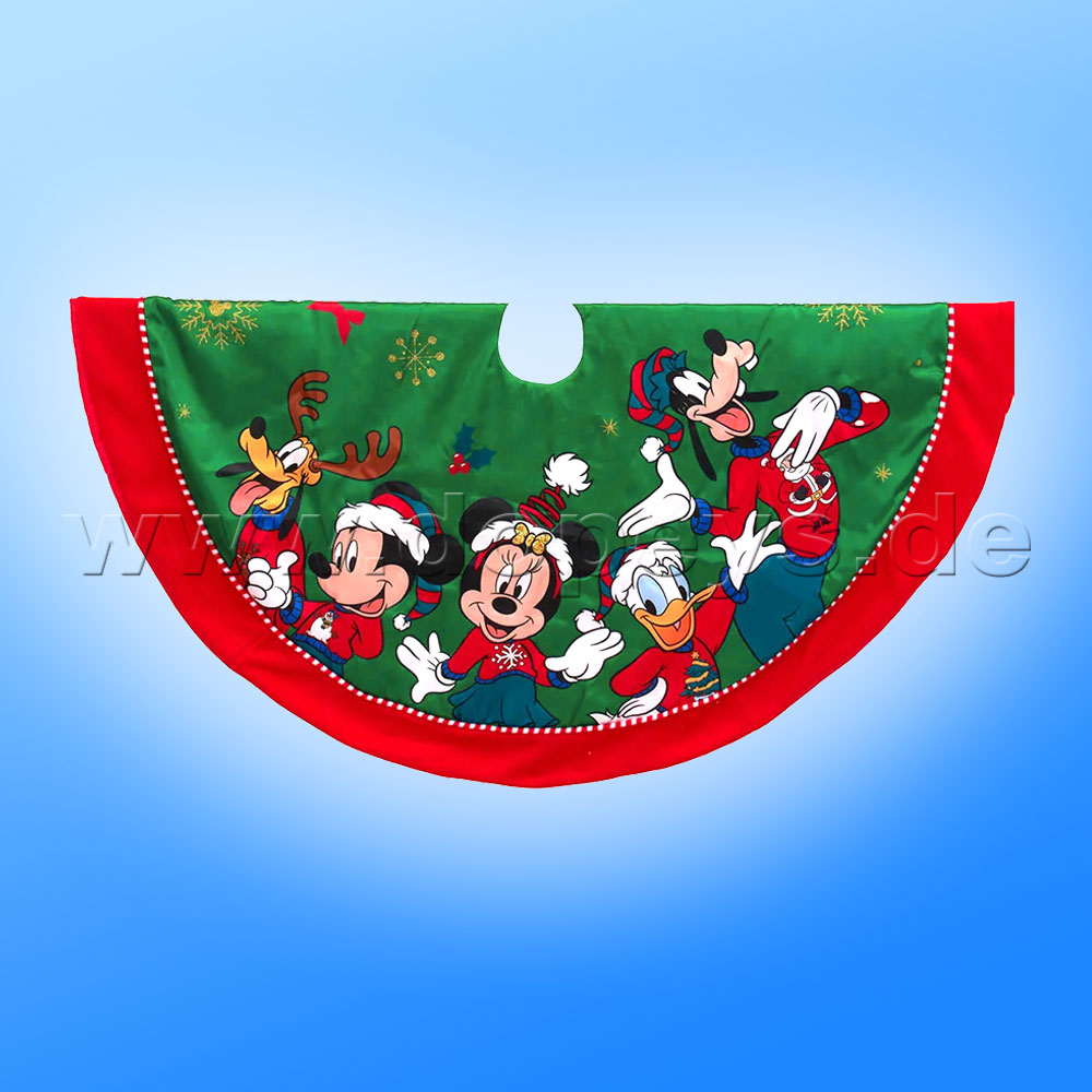 Kurt S. Adler - Disney Christmas Tree Skirt - Mickey and Friends DN7225