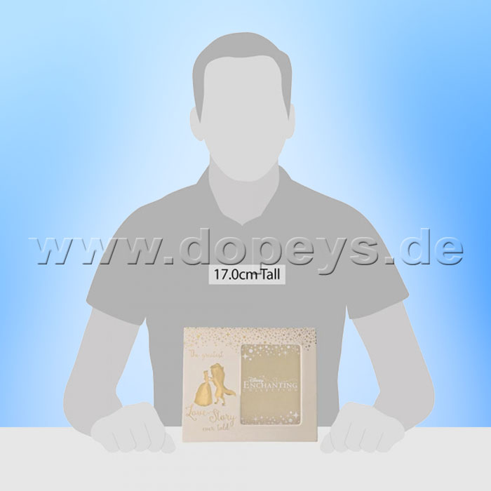 Beauty and the Beast Wedding Photo Frame from the Disney Enchanting Collection of Enesco A29334