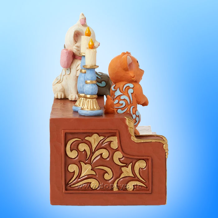 Disney Traditions Figur - Aristocats Kätzchen am Klavier (Paws at Play) von Jim Shore 6016349
